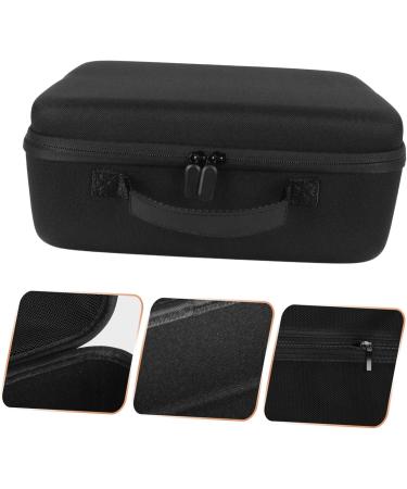 FOYTOKI 2 Pcs Hair Dryer Storage Bag Curl Blow Dryer Portable Hair Dryer Bag Barber Clipper Case Black Eva - Buy Online on SooperMarket.com