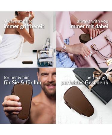 Marqus Nail Set for Men and Women - Premium 5-Piece Manicure Kit from Solingen | Travel-Friendly Brown Case - Buy Online on SooperMarket.com