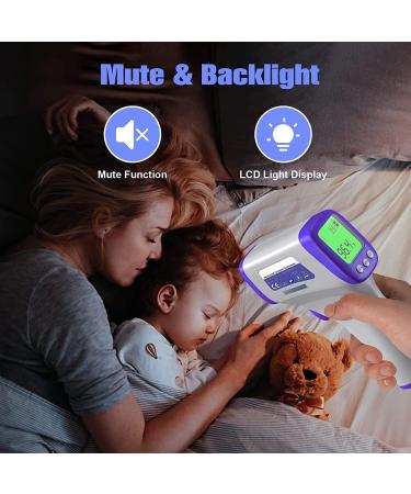Thermometer for adults Digital Thermometer infrared Forehead thermometer Baby Thermometers with Fever Alarm LCD Screen Accurate Reading and Memory Function non Contact Temperature Thermometer - Buy Online on SooperMarket.com