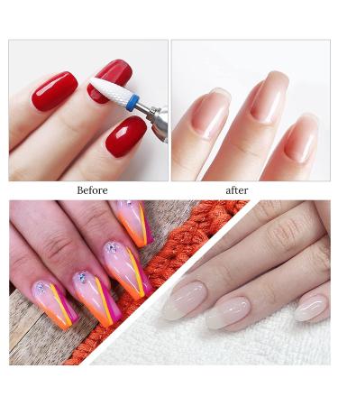 Finibir Ceramic Nail Drill Bit 10Pcs - Professional Electric Drill for Acrylic Nails - Short Handle, No Shaking - Combo 03 - Buy Online on SooperMarket.com