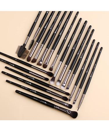 BEILI 40Pcs Professional Synthetic Makeup Brush Set for Foundation Blending Face Powder Blush Eye Shadows - Premium Kabuki Brushes Kit - Buy Online on SooperMarket.com