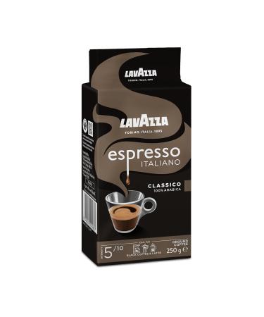 Buy Lavazza Espresso Italiano Classico - 100% Arabica Ground Coffee | Floral & Fruity Aroma | Ideal for Mocha & Filter Coffee - 250g - Buy Online on SooperMarket.com