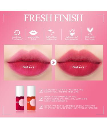 Bayfree Lip Tint Stain Set - Long Lasting, Waterproof Matte Finish Lip Makeup (Juicy) - Buy Online on SooperMarket.com