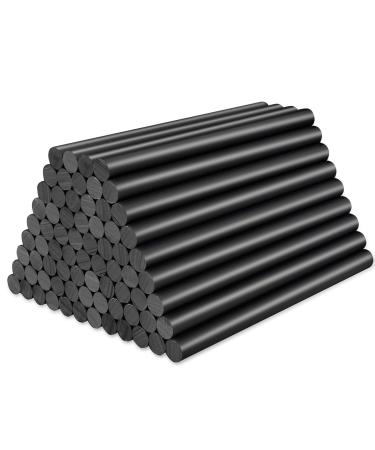 Black Hot Glue Sticks ENPOINT 72 Pack 0.27" x 4" Hot Melt Glue Sticks Strips Melting Adhesive Purpose Glue Sticks Mini Set for Handmade Car DIY Art Craft Home Office Project Craftwork Fix & Repairs