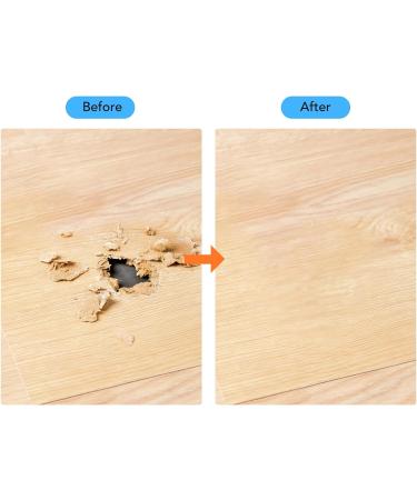 Wood Floor Repair Wax Kit - Fix Scratches Cracks & Holes | 11 Color Hard Wax Filler for Floors Doors & Cabinets - Buy Online on SooperMarket.com