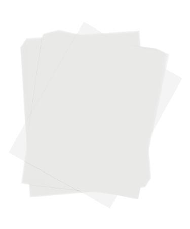 100 Sheets Vellum Paper 8.5 x 11 Translucent Printable for Invitations, Cards Inserts, Photo Overlays, Sketching, Tracing