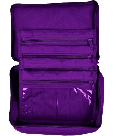 Yazzii 4 Pocket Crafter's Organizer Tote - Arts & Crafts Storage Bag (Purple) - Buy Online on SooperMarket.com
