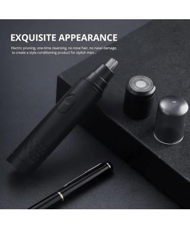 TEMKIN USB Rechargeable Nose Hair Trimmer Electric Mini Waterproof Hair Remover for Men & Women | Precision Nose Cleaning Scissors - Buy Online on SooperMarket.com