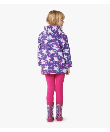 Hatley Girls' Rainbow Winged Unicorns Printed Raincoat - Size 12 Years - Buy Online on SooperMarket.com
