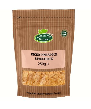 Diced Pineapple Sweetened 250g by Hatton Hill - Free UK Delivery