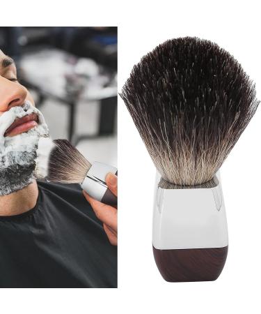 Professional Men's Shaving Brush - Portable Stainless Steel Handle for Home & Salon Use | Best Travel Razor Brush - Buy Online on SooperMarket.com