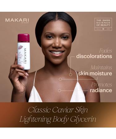 Makari Classic Caviar Skin Brightening Body Glycerin 5.1 fl.oz - Anti-Aging Gel-Cream | Moisturizing & Brightening for Dark Marks, Scars, Wrinkles, Dry Patches - Buy Online on SooperMarket.com