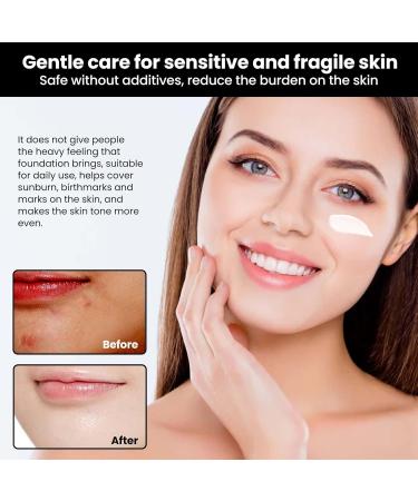 Moisturizing Tone-Up Cream Deep Hydration Makeup Cream Instant Coverage for Dull Skin Smooth Skin Texture Moisture Toning Light Cream for All Skin Types 30ml - Buy Online on SooperMarket.com