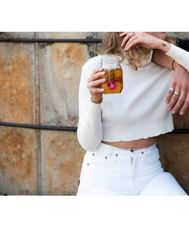 Organic India Tulsi Cinnamon Rose Herbal Tea - Stress Relief & Immune Support, Gluten-Free, USDA Organic - 18 Caffeine-Free Infusion Bags - Buy Online on SooperMarket.com
