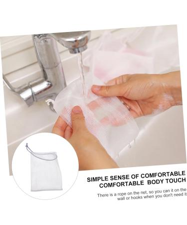 FOYTOKI 160 Pcs Soap Bag Soap Net Soap Bags Mesh Foaming Net Mesh Cosmetic Bag Facial Scrubber Face Nylon - Buy Online on SooperMarket.com