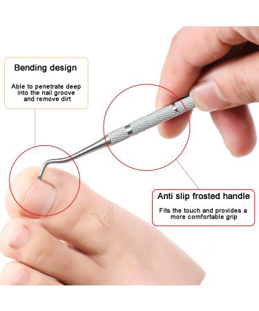 Ingrown Toenail Correction Set - 42 C-Shaped Fill Padding | Simple Tool for Ingrown Toenail Relief - Buy Online on SooperMarket.com