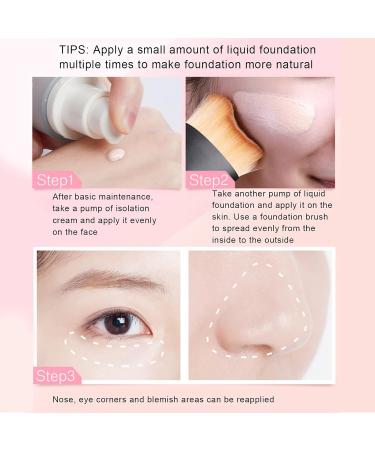 Shop Curving Wine Glass Foundation Brush for Liquid Makeup | Best Base Makeup Brush (Brown - Buy Online on SooperMarket.com