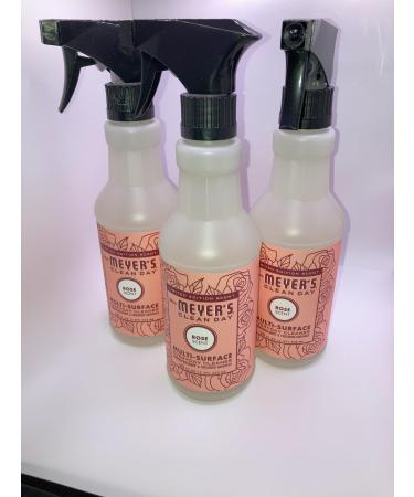 MRS. MEYER'S CLEAN DAY All Purpose Cleaner - Rose 16 fl. oz (3)