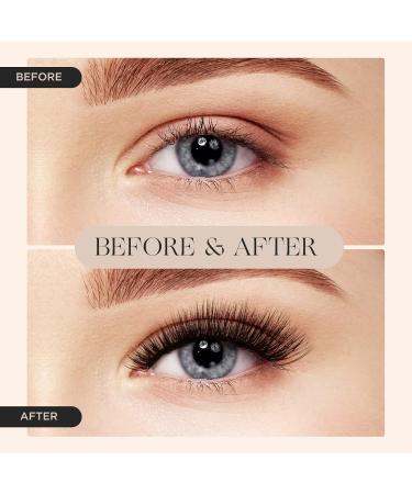 LASHVIEW Mega Volume Cluster Lashes 144 pcs - DIY Reusable Individual Lash Extensions for Super Volume Look - Volume C-10-16 Mix - Soft & Thin Band - Buy Online on SooperMarket.com