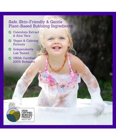 California Baby Super Sensitive Bubble Bath 13oz - Fragrance-Free and Gentle Formula - Buy Online on SooperMarket.com