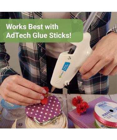 AdTech 0453 2-Temp Dual Temperature Hot Glue Gun Full Size  White - Buy Online on SooperMarket.com
