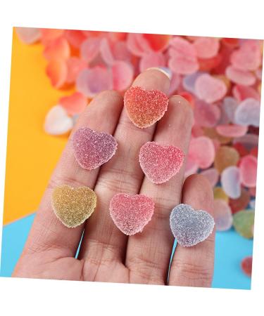 WOONEKY Fake Candies Bulk 50pcs Simulation Gummies Models Small Candies Model Fake Candies Desktop Candies Model Candy Hairpin 1 - Buy Online on SooperMarket.com