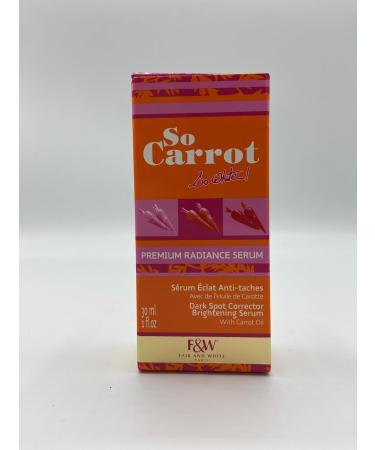 Fair & White So Carrot Brightening Radiance Serum 30ml | Skin Brightening with Carrot Oil - International Shipping Available - Buy Online on SooperMarket.com