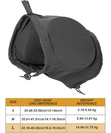 Veesper Dog Headphones for Ear Protection | Noise Reduction & Comfort for Dogs During Fireworks | Winter Dog Ear Wraps - Hundlebelfitung Earretten - Buy Online on SooperMarket.com