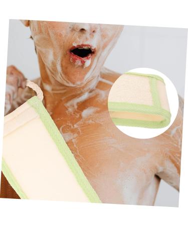 NOLITOY 4pcs Scrub Bathing Accessories - Back Exfoliator & Cleaner for Shower Loofah | Perfect for All Skin Types | International Shipping Available - Buy Online on SooperMarket.com