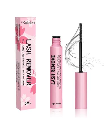Rofitbest Lash Remover Cluster Lash Glue Remover Eyelash Remover for Cluster Lashes Lash Adhesive Remover Lash Glue Remover Mascara Wand Glue Remover (Eyelash Remover 5g) 5g Eyelash Remover