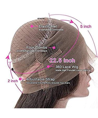 BGHJUE Synthetic Wig for Women - 150% Density Long Lace Front with Deep Side Parting | Perfect for Daily Makeup & Wedding Party Looks - Buy Online on SooperMarket.com