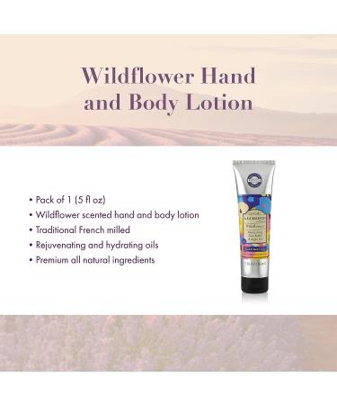 A LA MAISON De Provence Natural Hand and Body Lotion with Argan Oil and Shea Butter - Wildflowers Scent, 5 Oz (Pack of 1) - Buy Online on SooperMarket.com