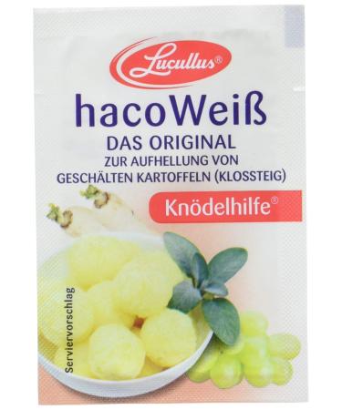 Hacoweiss dumplings pack of 20 (20 x 5 x 5 g)