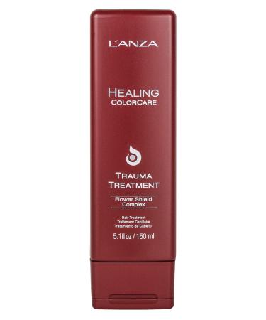 L'ANZA Healing ColorCare Trauma Treatment, Leave-in Bleach Damage Reconstructor, Refreshes, Repairs and Extends Color longevity, With Triple UV and heat Protection (5.1 Fl Oz)