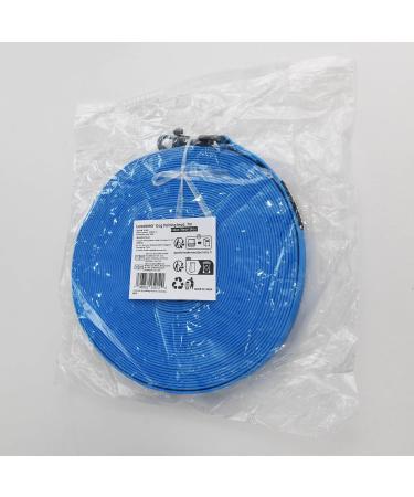 Looxmeer 7m Neon Blue Dog Tow Line - Robust Training Line with Storage Bag | International Shipping Available - Buy Online on SooperMarket.com
