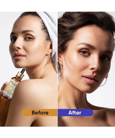 Face & Body Self Tanner Drops | Sunless Bronzing Drops for Face Tan | Long-Lasting Formula | 30ml*2 - Buy Online on SooperMarket.com