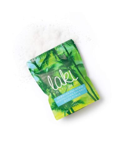 Laki Naturals Body Scrub | Exfoliating Sea Salt & Volcanic Clay Scrub - Natural Hawaiian Detox (10oz - Buy Online on SooperMarket.com