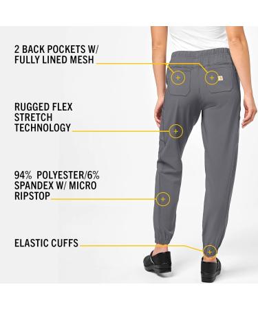Carhartt Women's Modern Fit Jogger Pant in Medium Pewter | Stylish and Comfortable - Buy Online on SooperMarket.com