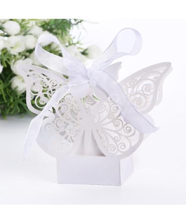 Lodokdre Pack of 20 Sweets Sweets Box Large Butterfly for Wedding Christening - Buy Online on SooperMarket.com