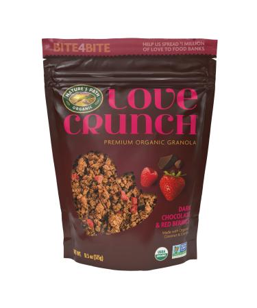 Love Crunch Organic Dark Chocolate and Red Berries Granola, 11.5 Ounce, Non-GMO, Fair Trade, by Nature's Path