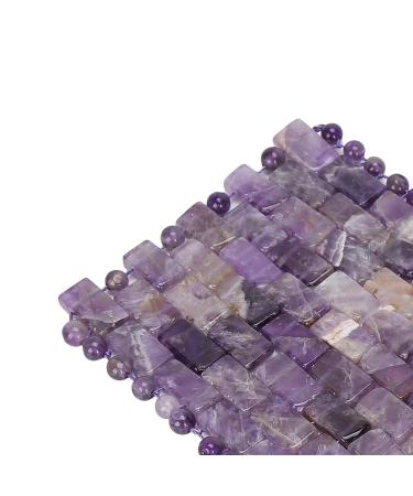 Amethyst Jadestone Eye Relax Mask - Natural Face Massager for Dark Circle Reduction - Buy Online on SooperMarket.com