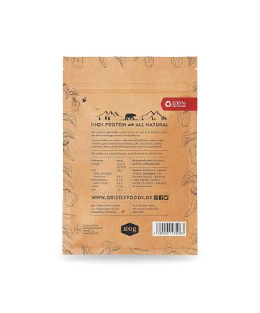 Buy Premium German Beef Jerky - 5 Pack (500g) | Dry Meat Snack - Burn Baby Burn - Buy Online on SooperMarket.com