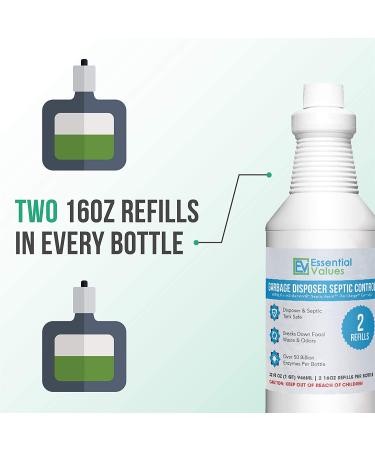 Essential Values 2X Refill Septic Treatment for InSinkErator Septic Assist & Bio Charge Models - Buy Online on SooperMarket.com