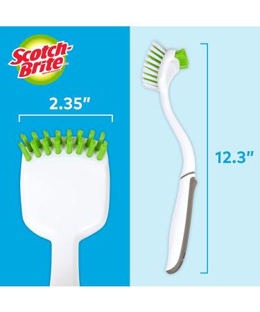 Scotch-Brite Pot Pan and Dish Brush Flexible Bristles Double Sided Scrub Brush Pot and Pan Brush - Buy Online on SooperMarket.com