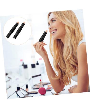 BELLIFFY 2pcs Contour Stick Contouring Stick for Women Highlighter Stick for Face Highlighter Stick for Makeup Concealer Stick for Makeup Women Makeup Supplies Contour Concealer Stick - Buy Online on SooperMarket.com