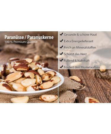 Vitalesia Paranese Nuts 500g - 100% Natural Untreated & Unsalted - Premium Quality from Bolivia - Buy Online on SooperMarket.com