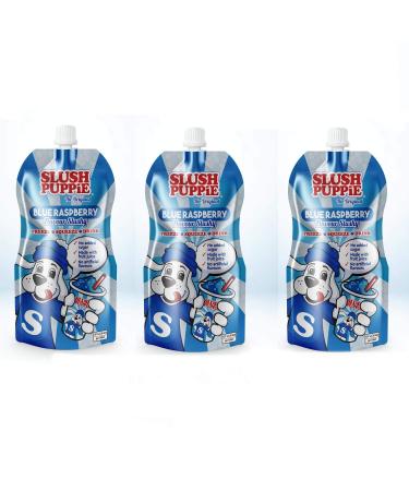 Slush Puppie Bags - Blue Raspberry (3 Pack) | Premium Frozen Treats for International Shipping - Buy Online on SooperMarket.com