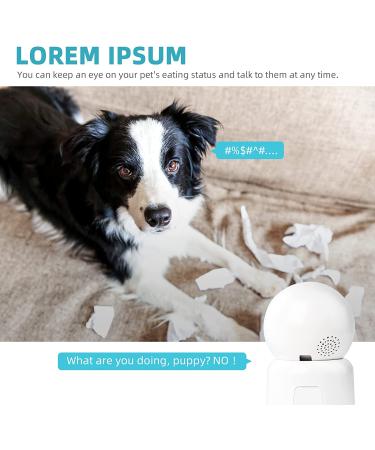 PAPIFEED 1080P Pet Camera Indoor Security Cam | 5Ghz WiFi | Two-Way Audio | Night Vision | Motion Detection | Alexa & Google Assistant Compatible - Buy Online on SooperMarket.com