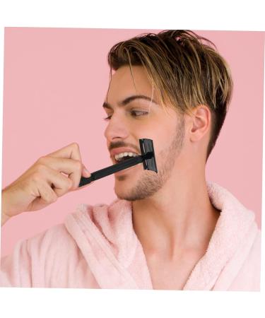 Beavorty 3 Set Razor Trimmer for Men - Bamboo Handle Safe Double Edge Vintage Beard Shaver Tools - Hair Removal Kit - Buy Online on SooperMarket.com