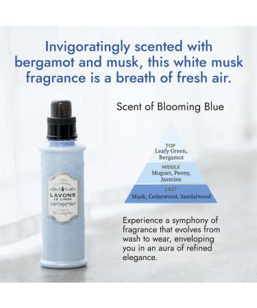 Natural Fabric Softener & Shoe Deodorizer for Sensitive Skin | 20.3 Fl Oz Liquid - Blooming Blue - Buy Online on SooperMarket.com